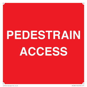 PEDESTRAIN ACCESS